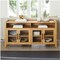 Reading Refined Farmhouse TV Stand with Light Honey Finish for TVs up to 65"